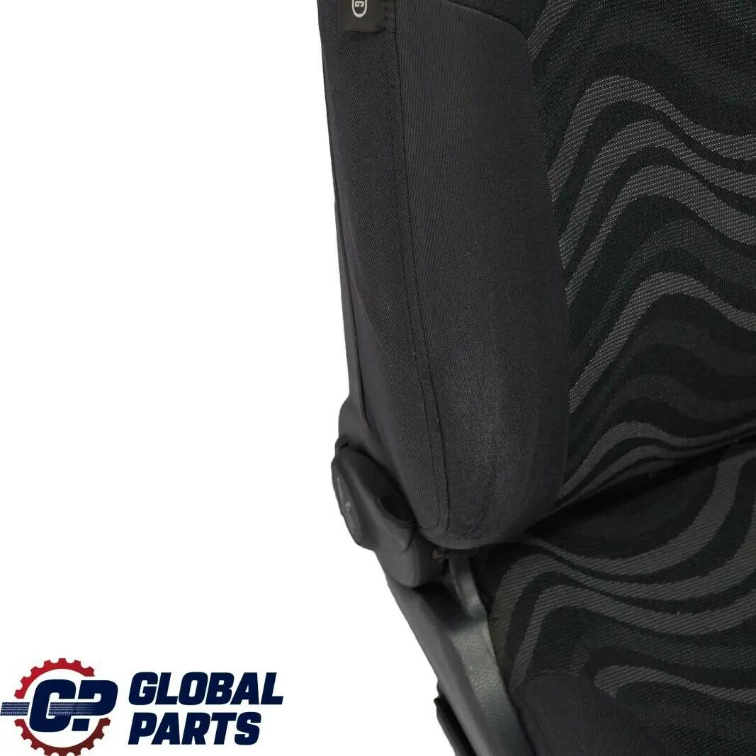 Front Right O/S Cloth Seat Aqua Panther Black to Mini Cooper One R50 with Part number 7073068 Mini Cooper One R50 Front Right O/S Cloth Seat Aqua Panther Black - SKU 7073068 - Part number 7073068