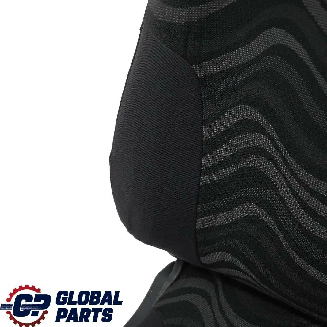 Front Right O/S Cloth Seat Aqua Panther Black to Mini Cooper One R50 with Part number 7073068 Mini Cooper One R50 Front Right O/S Cloth Seat Aqua Panther Black - SKU 7073068 - Part number 7073068