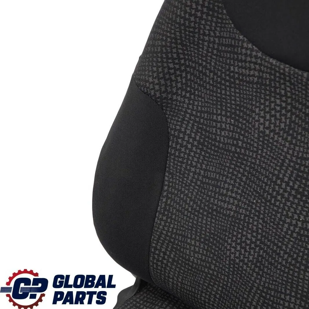 Mini Cooper One R50 Fabric Front Left N/S Cloth Seat Kaleido Black - SKU 7073073-1 - Part number 7073073