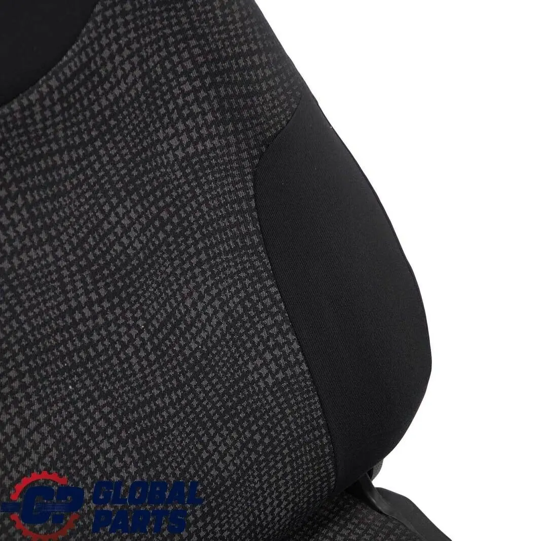 Mini Cooper One R50 Fabric Front Left N/S Cloth Seat Kaleido Black - SKU 7073073-1 - Part number 7073073