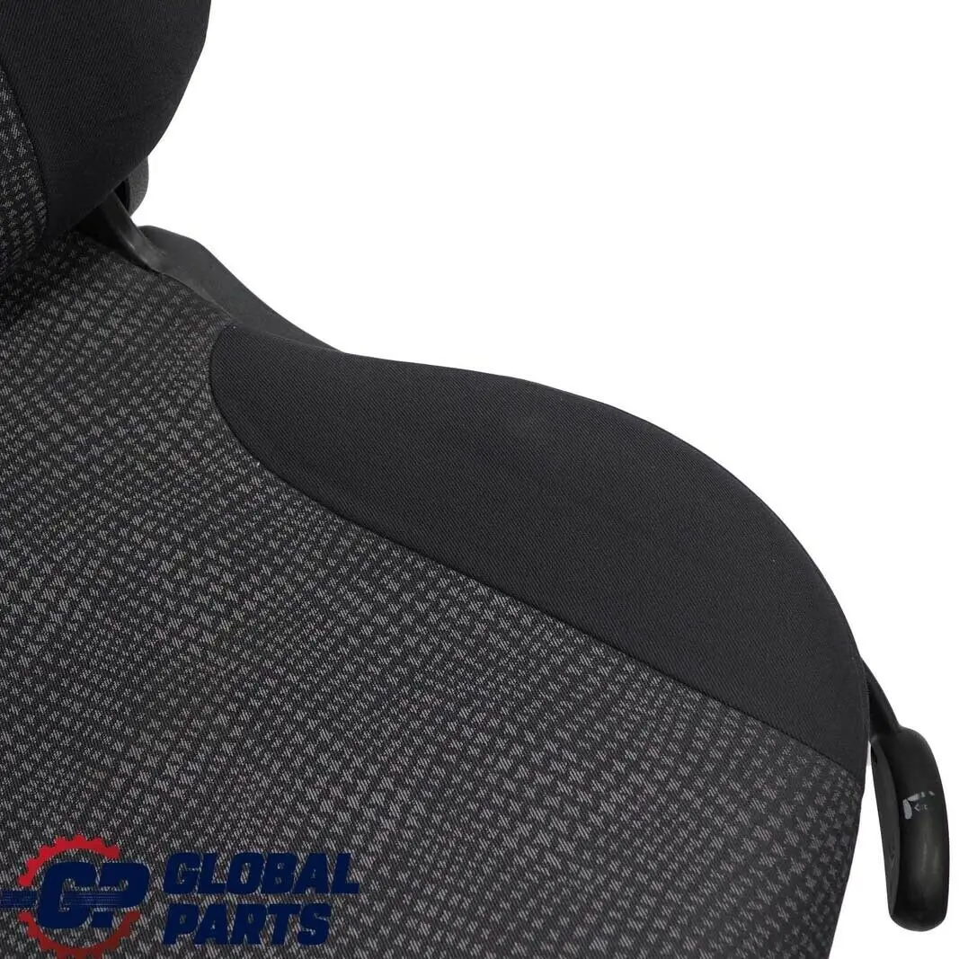 Mini Cooper One R50 Fabric Front Left N/S Cloth Seat Kaleido Black - SKU 7073073-1 - Part number 7073073