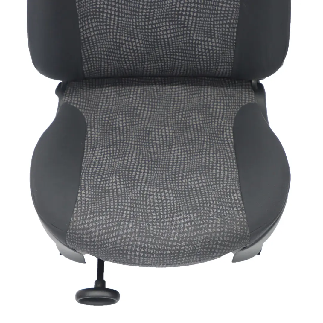 Mini Cooper One R50 Front Left N/S Seat Cloth Fabric Kaleido Black - SKU 7073073 - Part number 7073073