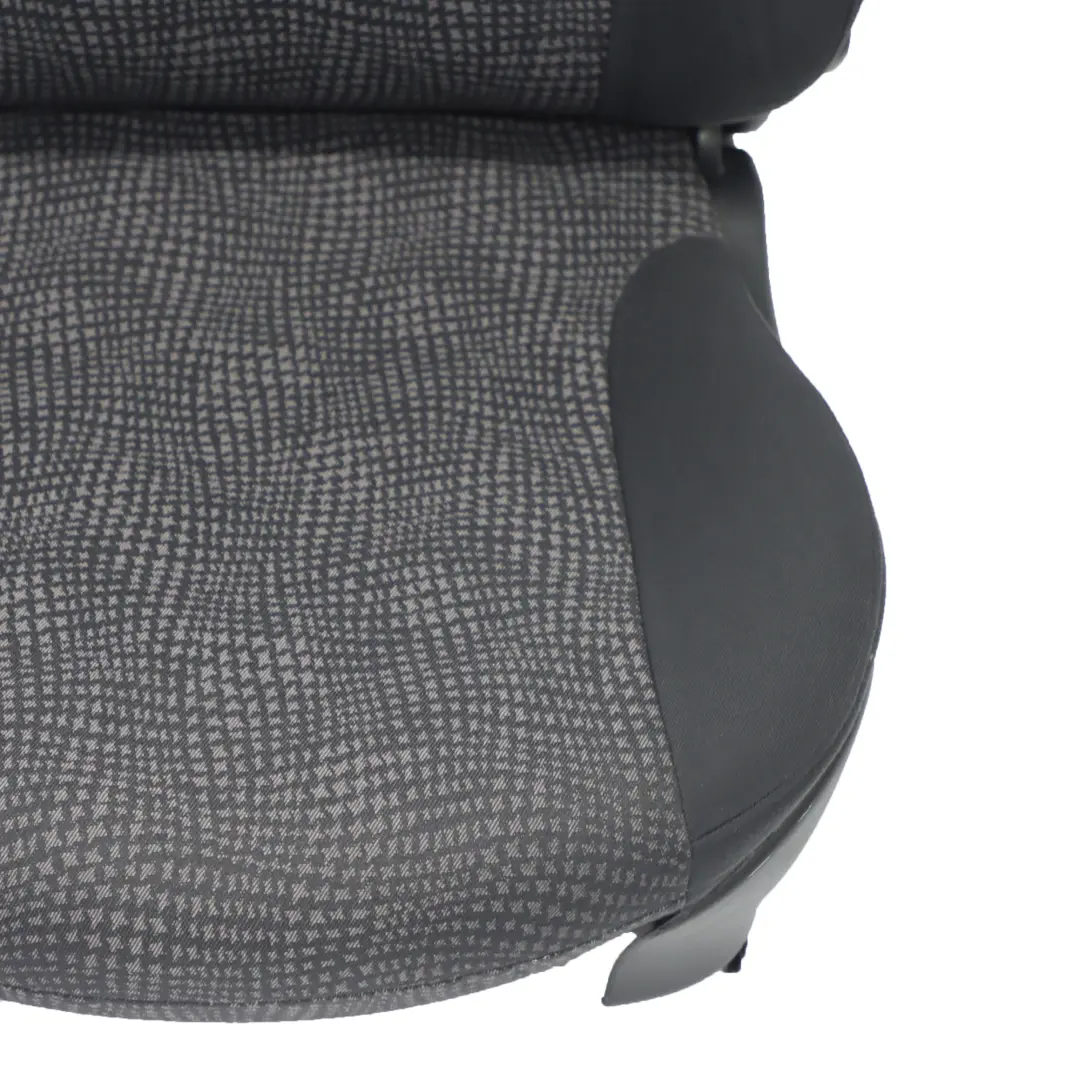 Mini Cooper One R50 Front Left N/S Seat Cloth Fabric Kaleido Black - SKU 7073073 - Part number 7073073