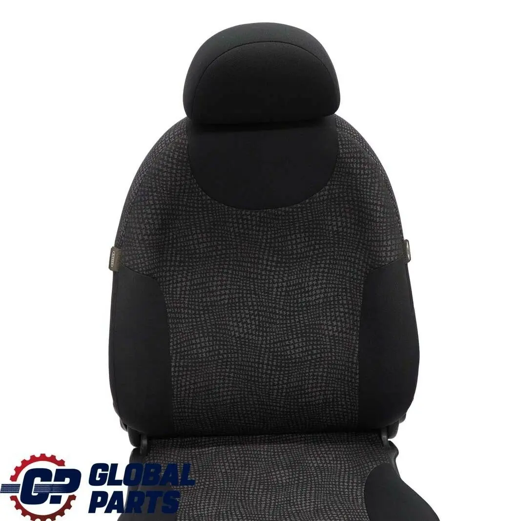 BMW Mini Cooper One R50 Front Right O/S Cloth Seat Kaleido Black - SKU 7073074 - Part number 7073074