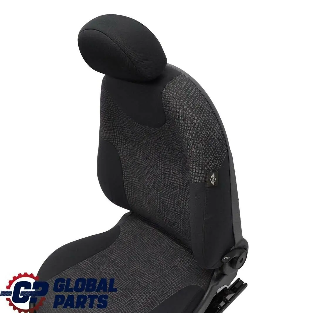 BMW Mini Cooper One R50 Vorne Rechts Stoffsitz Kaleido Schwarz - SKU 7073074 - Teilenummer 7073074