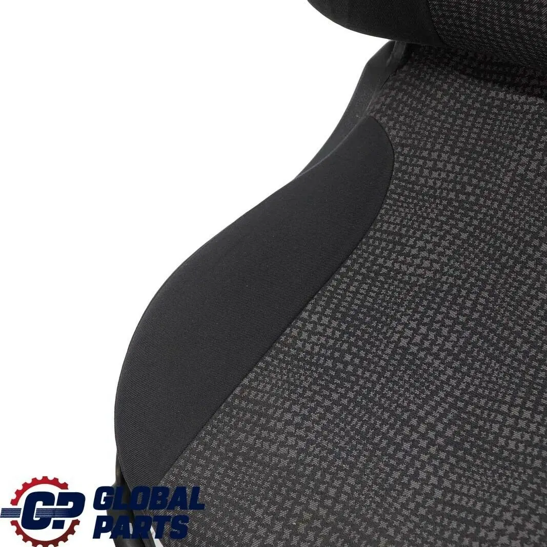 Front Right O/S Cloth Seat Kaleido Black to BMW Mini Cooper One R50 with Part number 7073074 BMW Mini Cooper One R50 Front Right O/S Cloth Seat Kaleido Black - SKU 7073074 - Part number 7073074