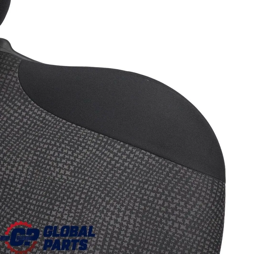 BMW Mini Cooper One R50 Front Right O/S Cloth Seat Kaleido Black - SKU 7073074 - Part number 7073074