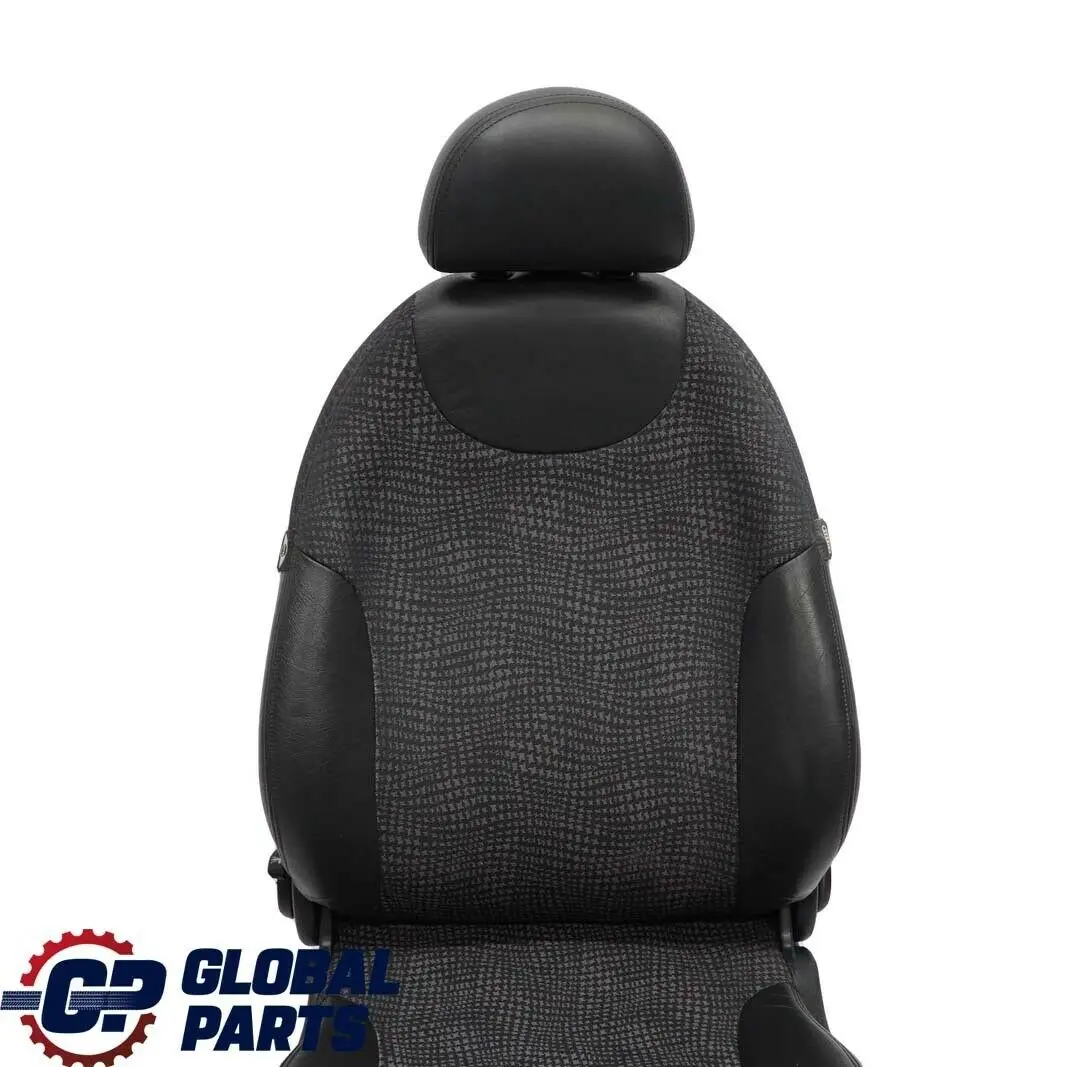 Stoff / Leder Kaleido Vorne Links Sport Sitz Panther Schwarz für Mini Cooper R50 mit Teilenummer 7073081 Mini Cooper R50 Stoff / Leder Kaleido Vorne Links Sport Sitz Panther Schwarz - SKU 7073081 - Teilenummer 7073081