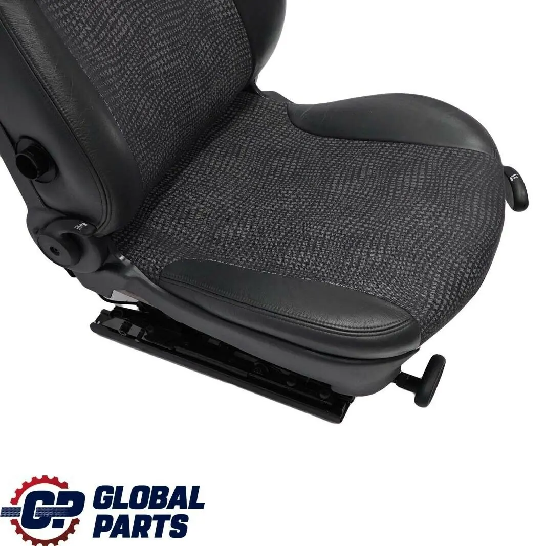 Stoff / Leder Kaleido Vorne Links Sport Sitz Panther Schwarz für Mini Cooper R50 mit Teilenummer 7073081 Mini Cooper R50 Stoff / Leder Kaleido Vorne Links Sport Sitz Panther Schwarz - SKU 7073081 - Teilenummer 7073081