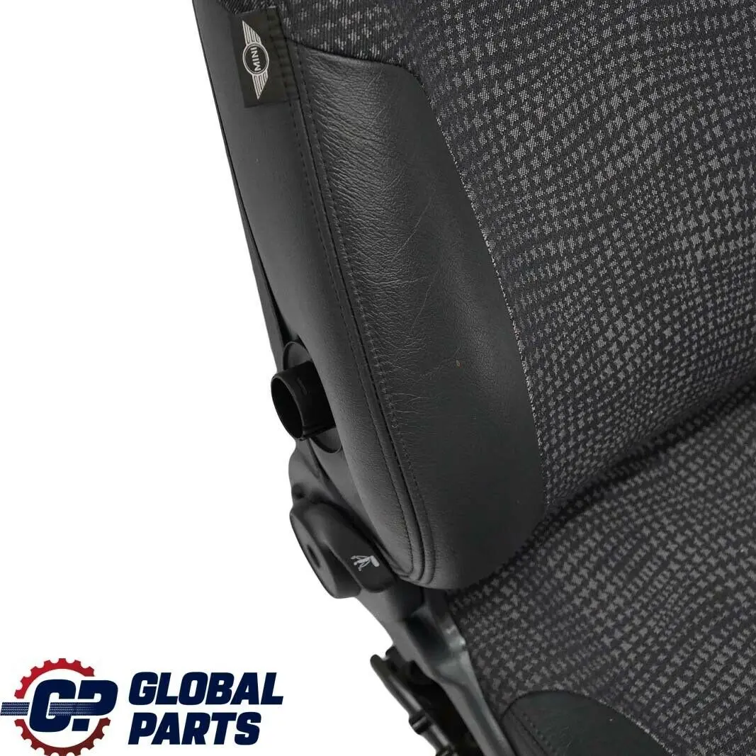 Delantero Izquierdo Medio Asiento Cuero Kaleido Panther para Mini Cooper One R50 con número de pieza 7073081 Mini Cooper One R50 Delantero Izquierdo Medio Asiento Cuero Kaleido Panther - SKU 7073081 - Número de pieza 7073081