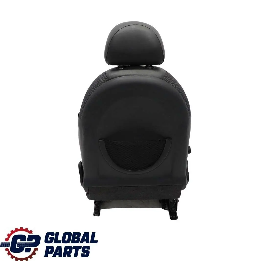 Sedile anteriore sinistro metà pelle Kaleido Panther Black per Mini Cooper One R50 con numero di parte 7073081 Mini Cooper One R50 Sedile anteriore sinistro metà pelle Kaleido Panther Black - SKU 7073081 - Numero di parte 7073081