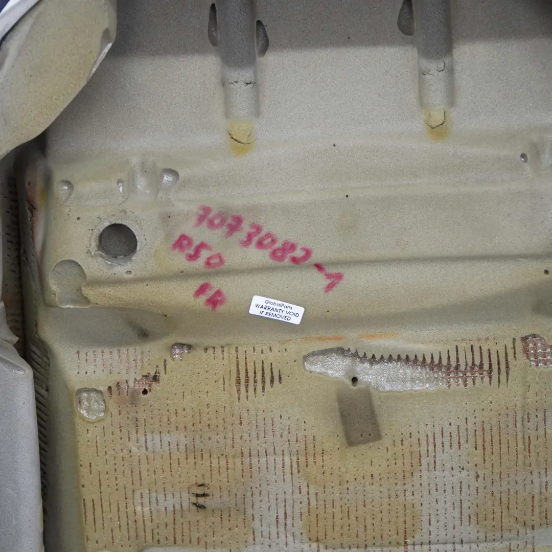 Front Right Seat O/S Backrest Squab Half Leather Kaleido to Mini Cooper R50 with Part number 7073082 Mini Cooper R50 Front Right Seat O/S Backrest Squab Half Leather Kaleido - SKU 7073082-1 - Part number 7073082