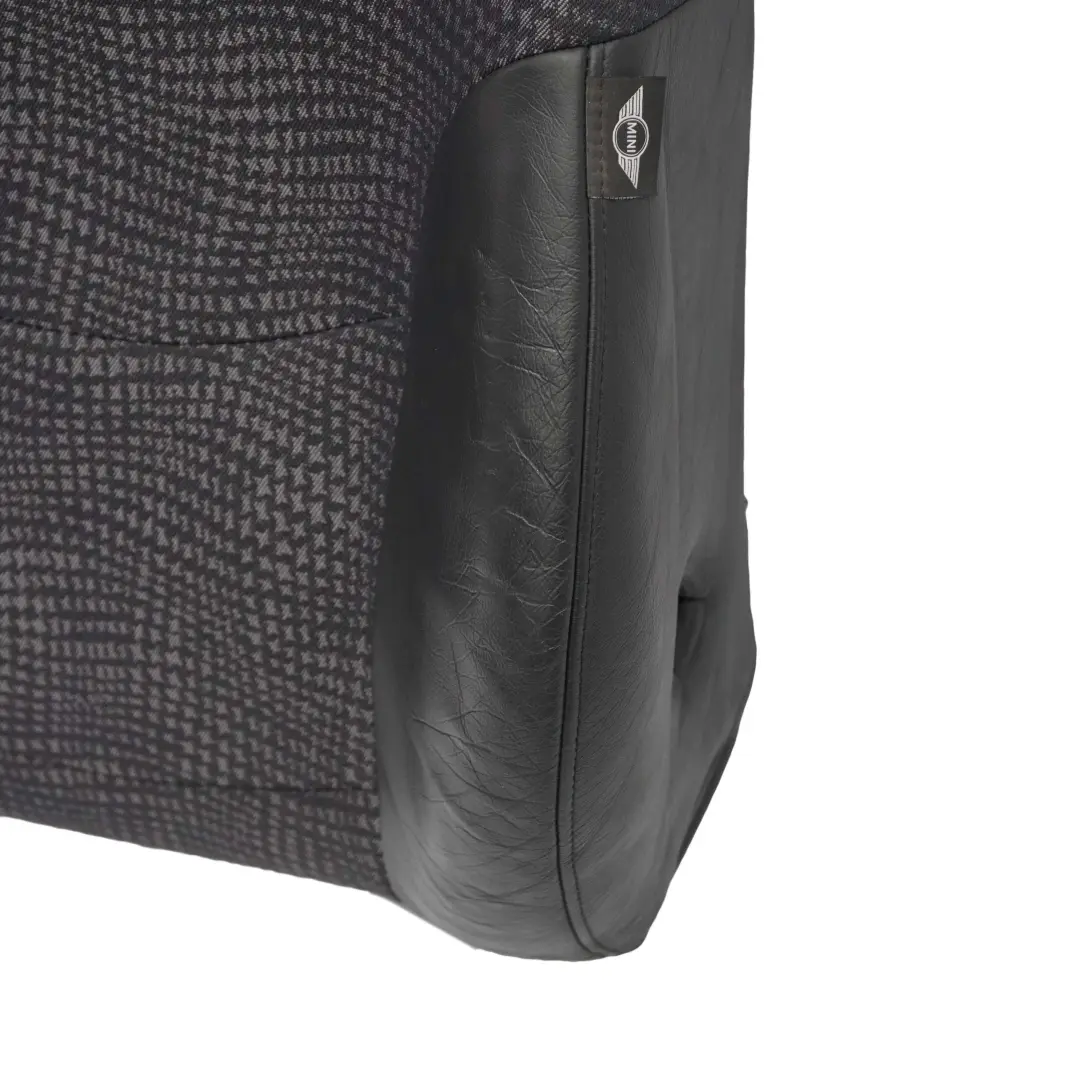 Mini Cooper R50 Front Right Seat O/S Backrest Squab Half Leather Kaleido - SKU 7073082-1 - Part number 7073082