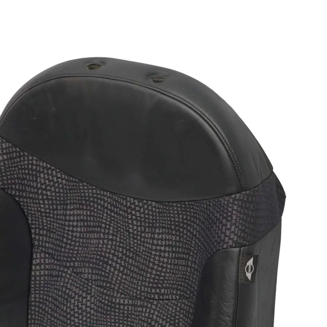 Mini Cooper R50 Front Right Seat O/S Backrest Squab Half Leather Kaleido - SKU 7073082-1 - Part number 7073082