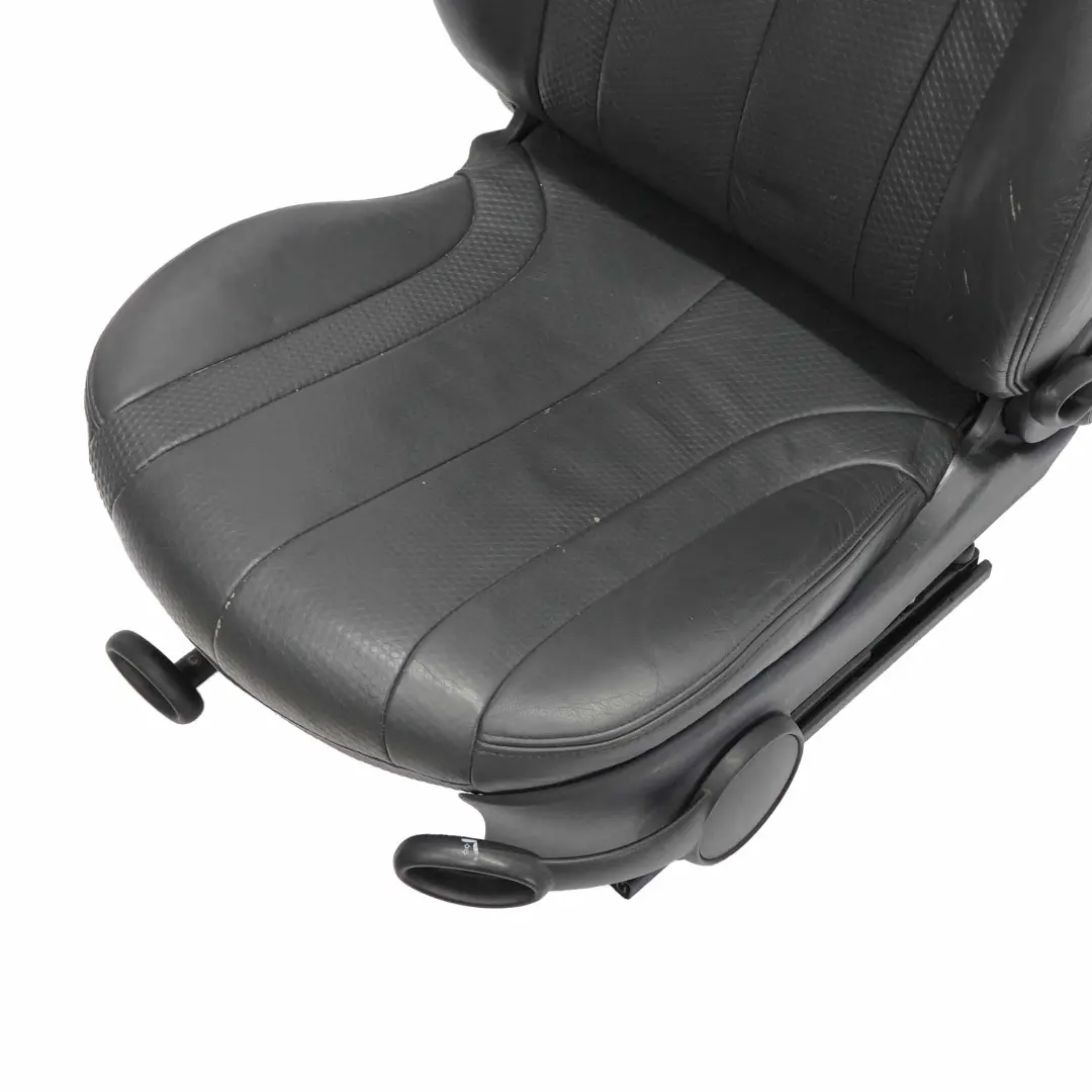  Sedile anteriore Mini Cooper R50 R53 Sinistro Profilo in pelle Panther Black - SKU 7073091-1 - Numero di parte 7073091