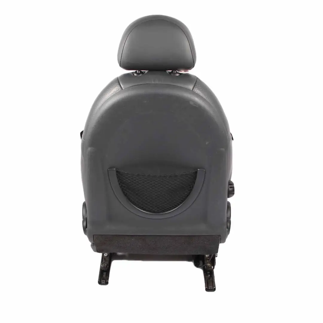 Front Left N/S Full Leather Profile Seat Panther Black to Mini Cooper One R50 R53 with Part number 7073091 Mini Cooper One R50 R53 Front Left N/S Full Leather Profile Seat Panther Black - SKU 7073091 - Part number 7073091
