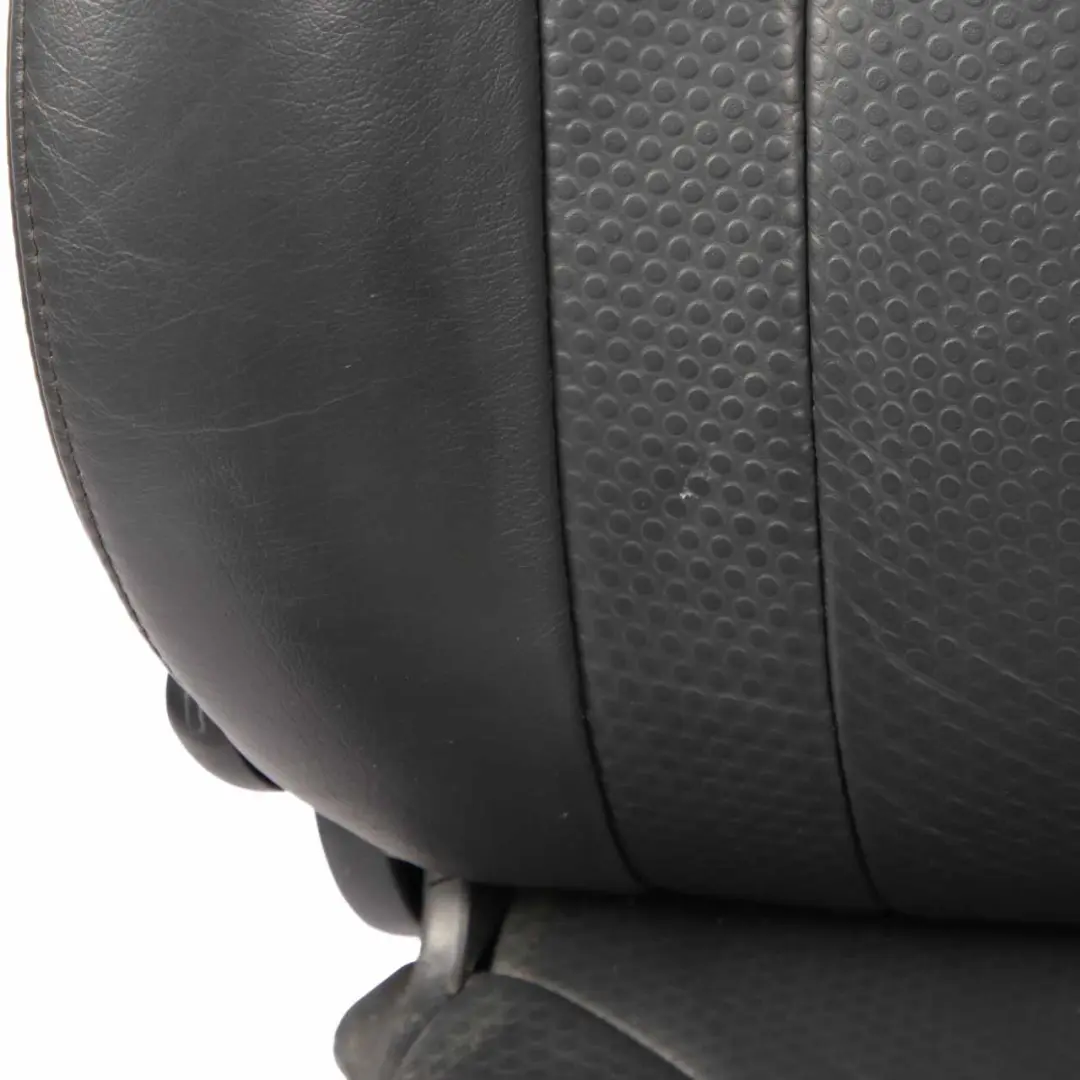 Front Left N/S Full Leather Profile Seat Panther Black to Mini Cooper One R50 R53 with Part number 7073091 Mini Cooper One R50 R53 Front Left N/S Full Leather Profile Seat Panther Black - SKU 7073091 - Part number 7073091