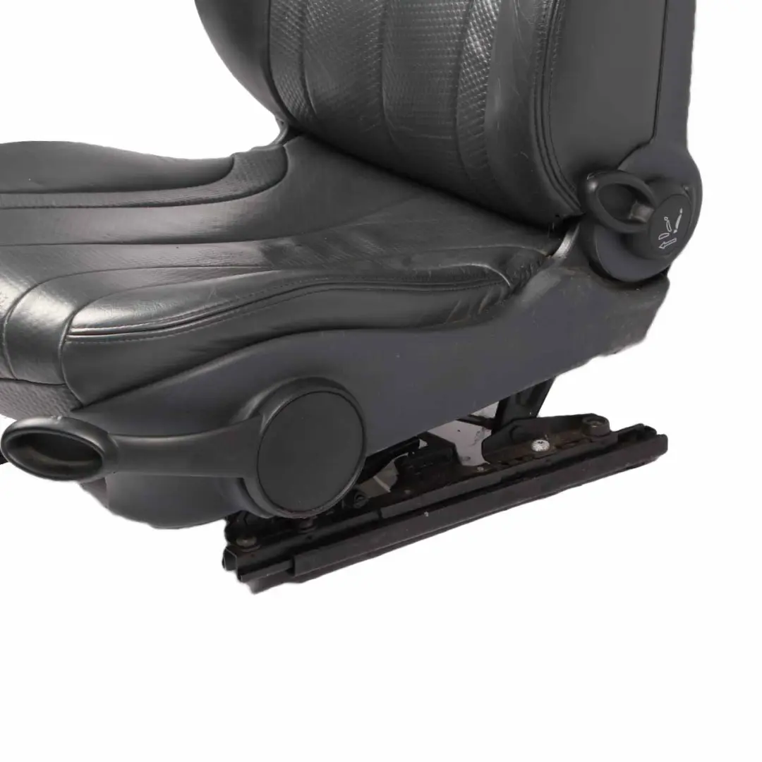 Mini Cooper One R50 R53 Front Left N/S Full Leather Profile Seat Panther Black - SKU 7073091 - Part number 7073091