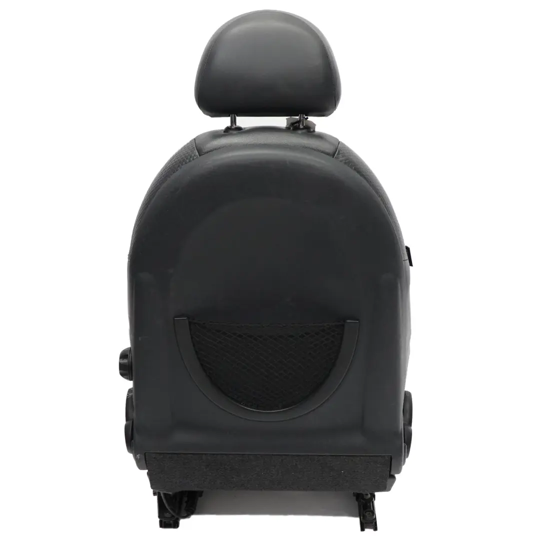 Front Right O/S Full Leather Profile Seat Panther Black to Mini Cooper One R50 R53 with Part number 7073092 Mini Cooper One R50 R53 Front Right O/S Full Leather Profile Seat Panther Black - SKU 7073092 - Part number 7073092