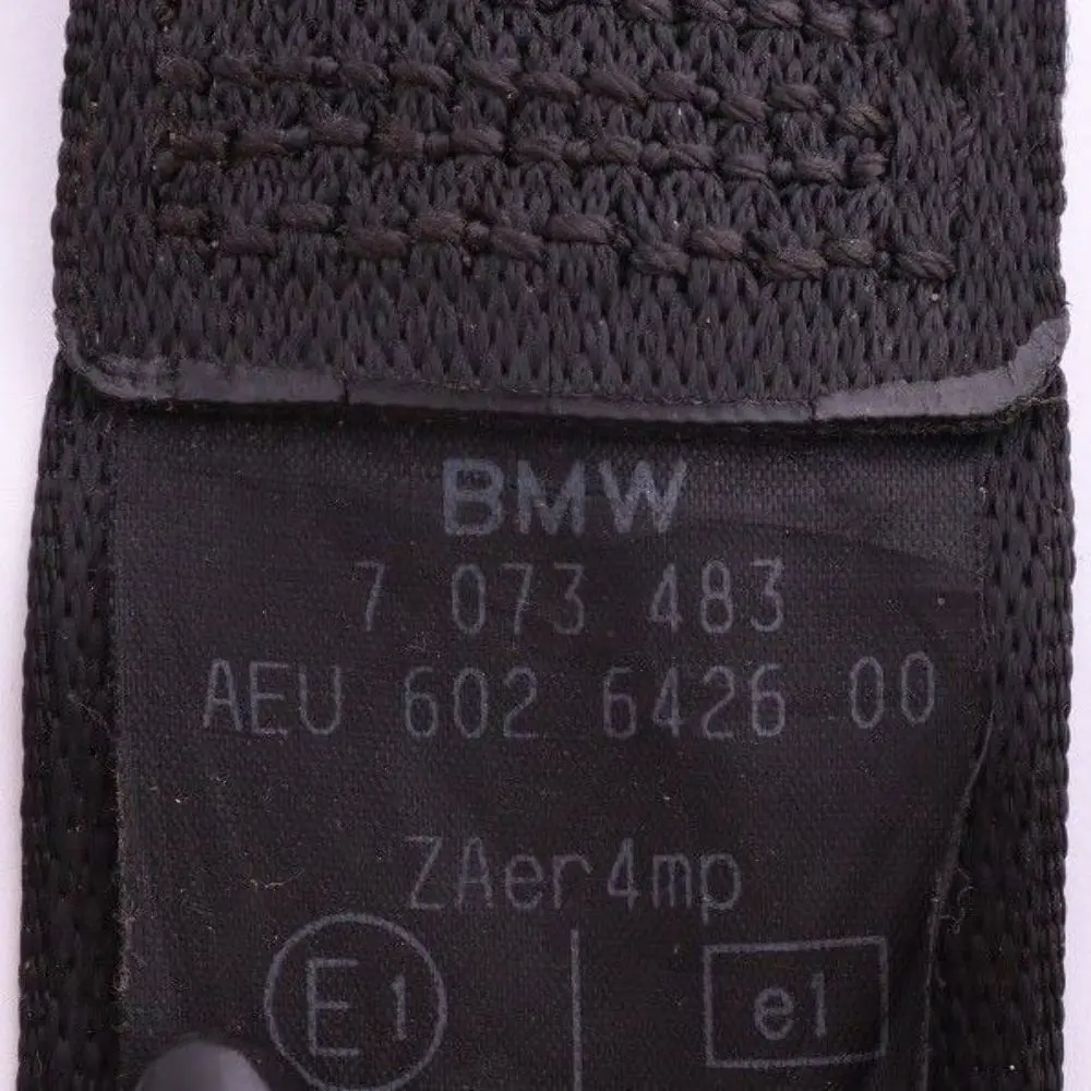 Sedile sicurezza cintura superiore anteriore sinistra nero per Mini R52 Cabrio con numero di parte 9147857 Mini R52 Cabrio Sedile sicurezza cintura superiore anteriore sinistra nero - SKU 7073483 - Numero di parte 9147857