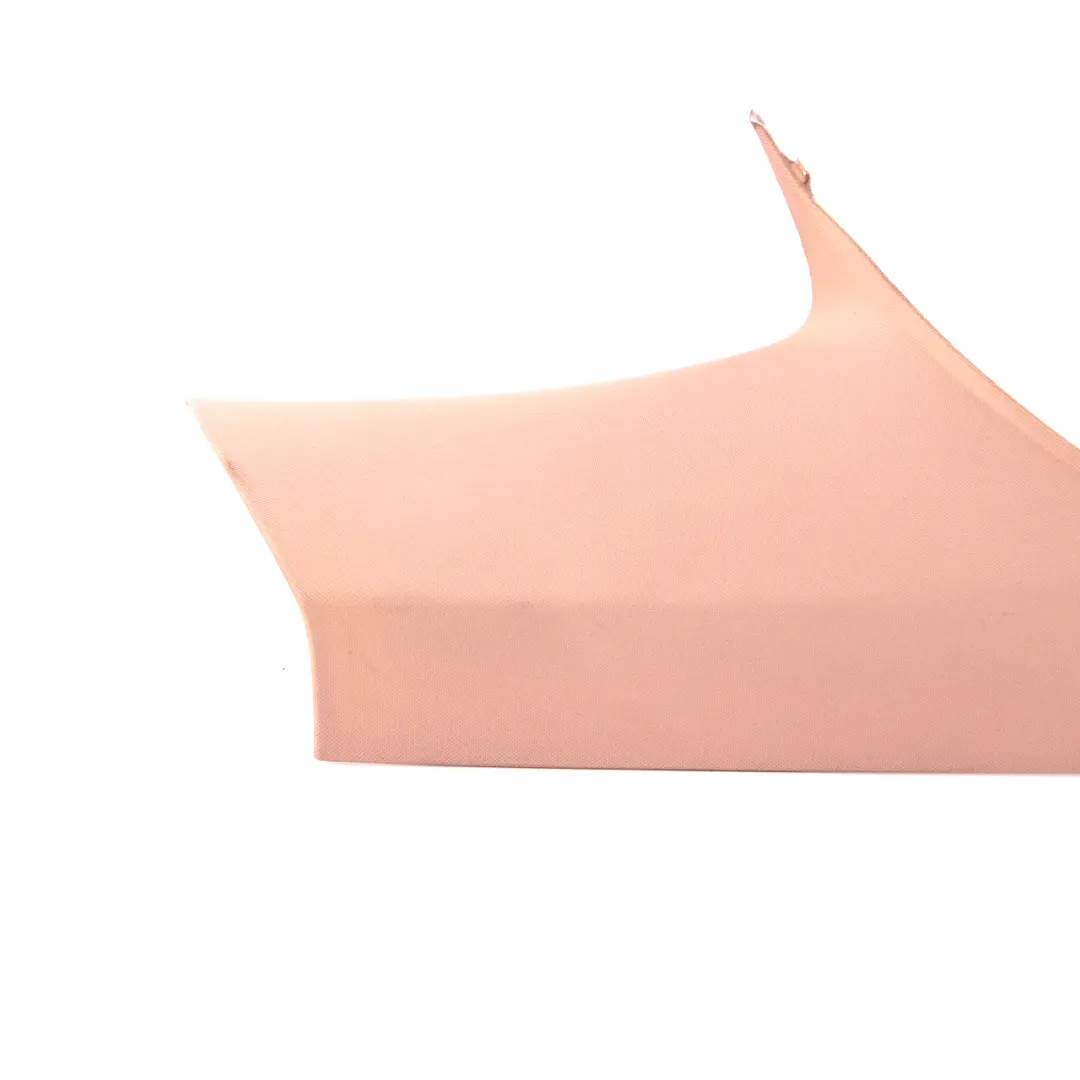 BMW 6 Series E63 LCI Trim Left N/S Column A Cover ITS Cloth Cream Beige - SKU 7073605 - Part number 7073605