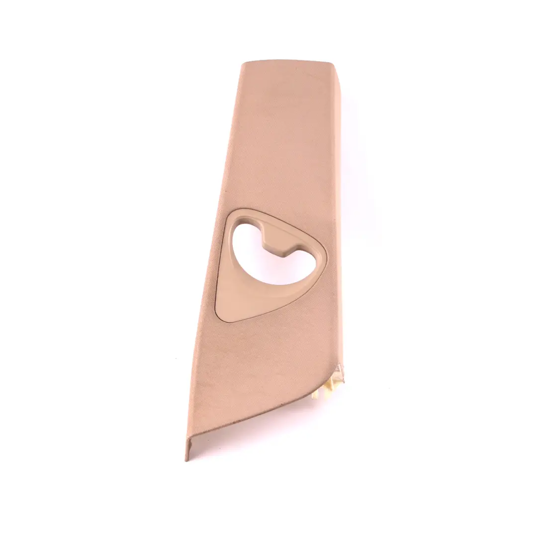Trim Right O/S Column B Cover Cloth Cream Beige to BMW 6 Series E63 LCI with Part number 7073608 BMW 6 Series E63 LCI Trim Right O/S Column B Cover Cloth Cream Beige - SKU 7073608 - Part number 7073608