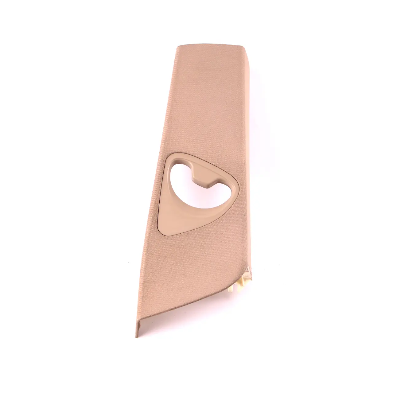 BMW 6 Series E63 LCI Trim Right O/S Column B Cover Cloth Cream Beige 7073608