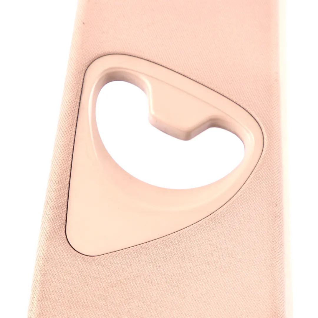 BMW 6 Series E63 LCI Trim Right O/S Column B Cover Cloth Cream Beige - SKU 7073608 - Part number 7073608