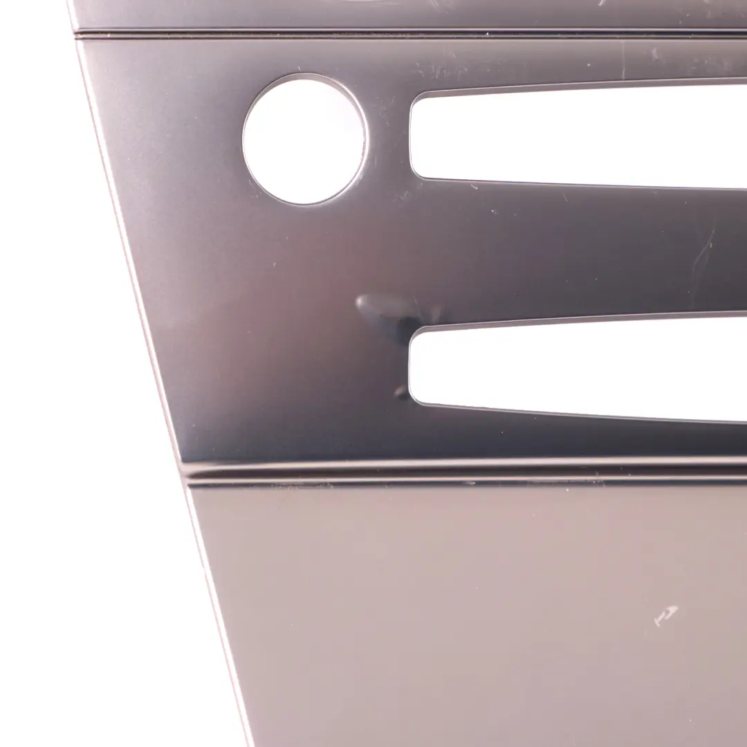 BMW 6 Reihe E63 E64 Dekorblende Instrumententafel Mitte RUTHENIUM GRAU 7072730 - SKU 7073721-1 - Teilenummer 7073721