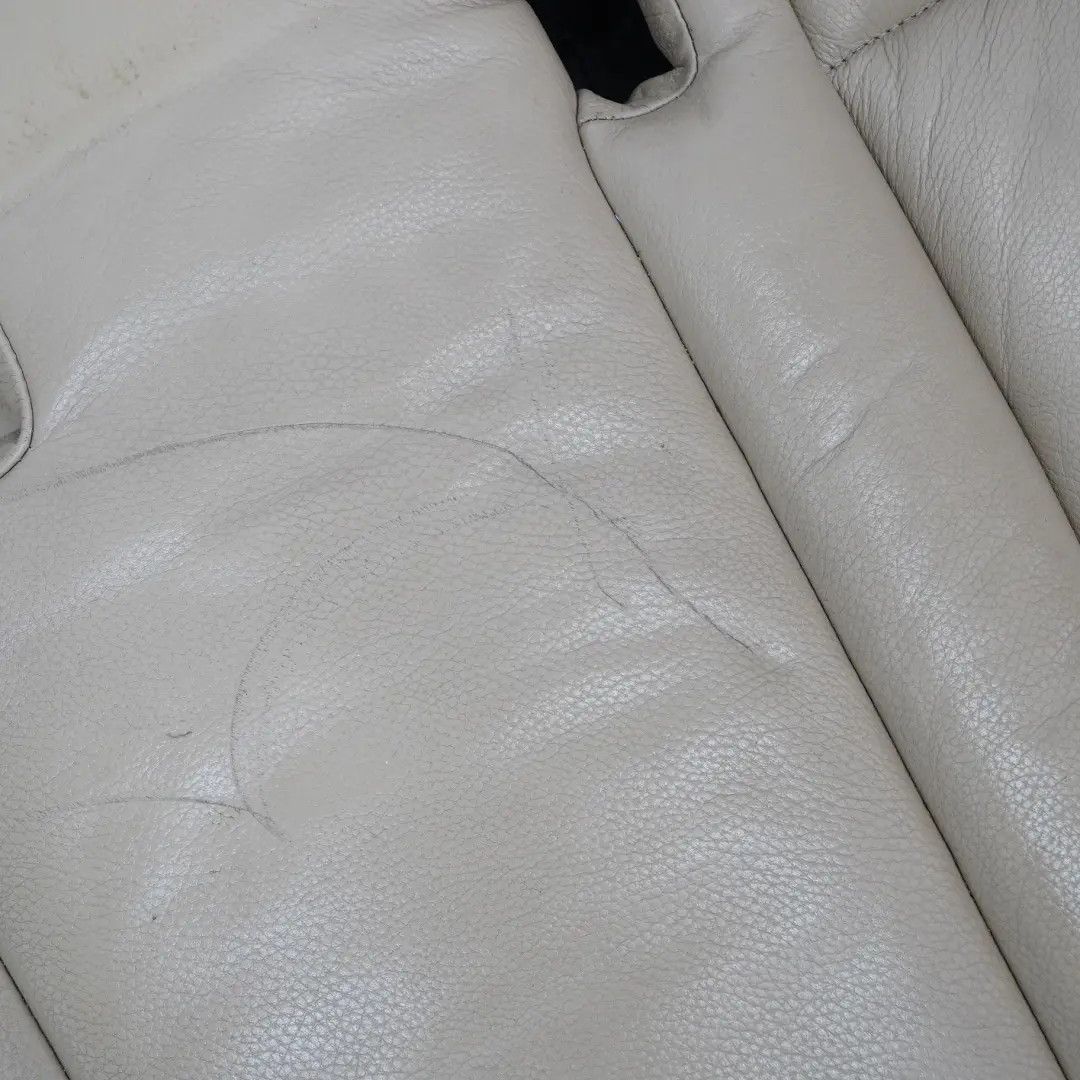 BMW E60 Sedile Posteriore Panca Divano Interno Rivestimento Pelle Dakota Beige - SKU 7074549-2 - Numero di parte 7074549