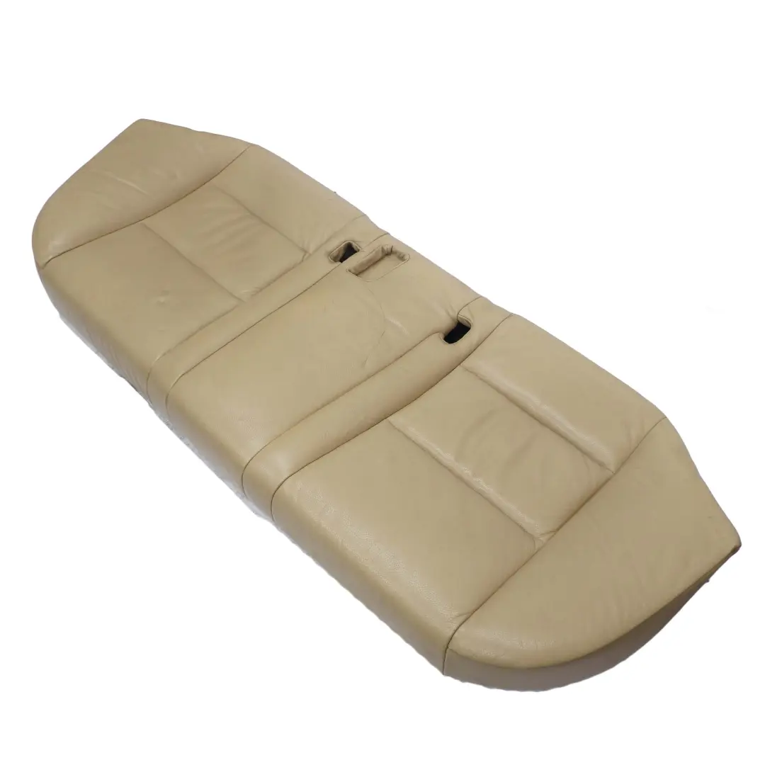 Bench Interior Sofa Couch Covering Leather Dakota Beige to BMW E60 Rear Seat with Part number 7074549 BMW E60 Rear Seat Bench Interior Sofa Couch Covering Leather Dakota Beige - SKU 7074549-2 - Part number 7074549