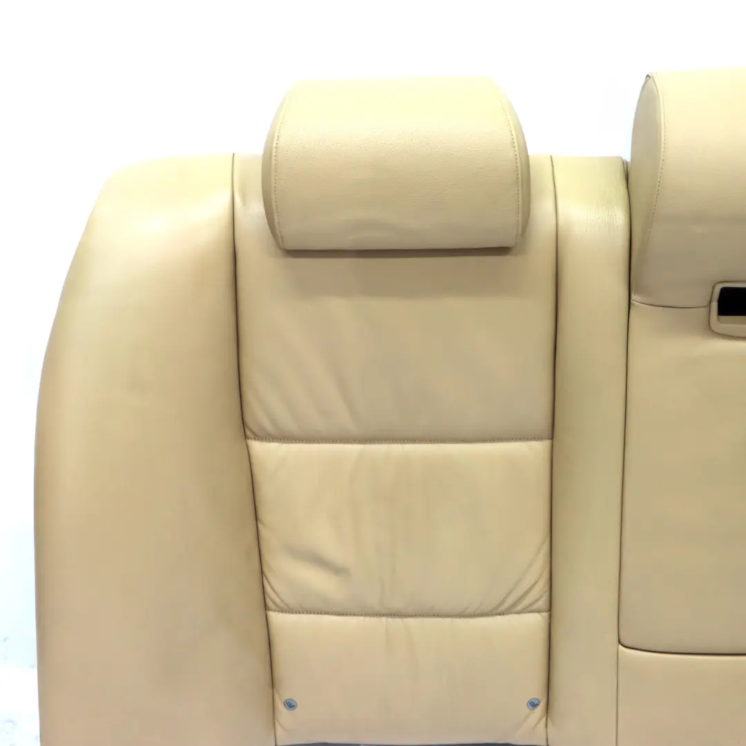 Interior Rear Seat Backrest Couch Cover Beige Leather Dakota to BMW E60 with Part number 7074550 BMW E60 Interior Rear Seat Backrest Couch Cover Beige Leather Dakota - SKU 7074550-1 - Part number 7074550