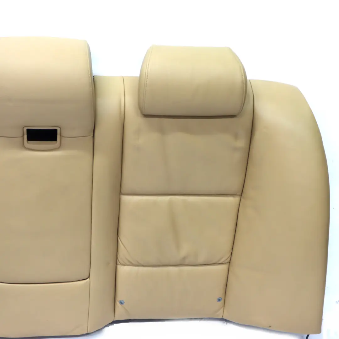 BMW E60 Interieur du Siege Arriere Banquette Recouvrement Cuir Beige Dakota - SKU 7074550-1 - Numéro de pièce 7074550