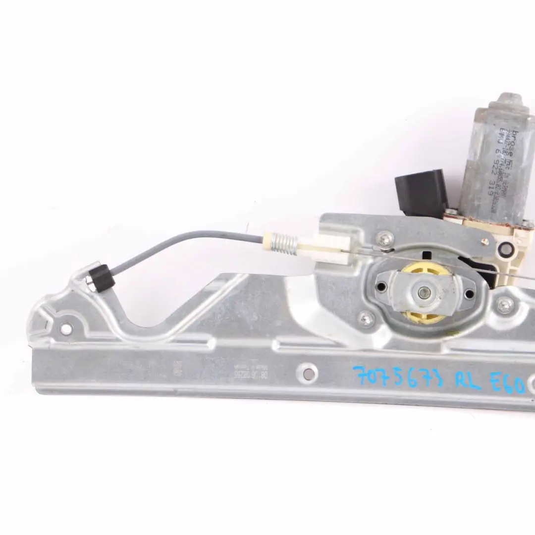 Window Lifter BMW E60 E61 Regulator With Motor Rear Left N/S Module 6922319 to with Part number 7075673 Window Lifter BMW E60 E61 Regulator With Motor Rear Left N/S Module 6922319 - SKU 7075673-1 - Part number 7075673