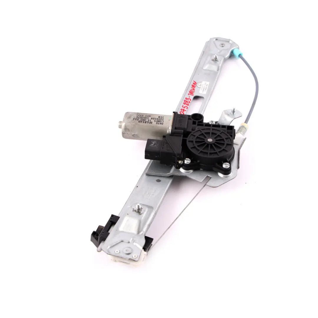 BMW E90 E91 Alzacristalli Posteriore Sinistro Regolatore Motore Elettrico - SKU 7075883-TAIWAN - Numero di parte 7075883
