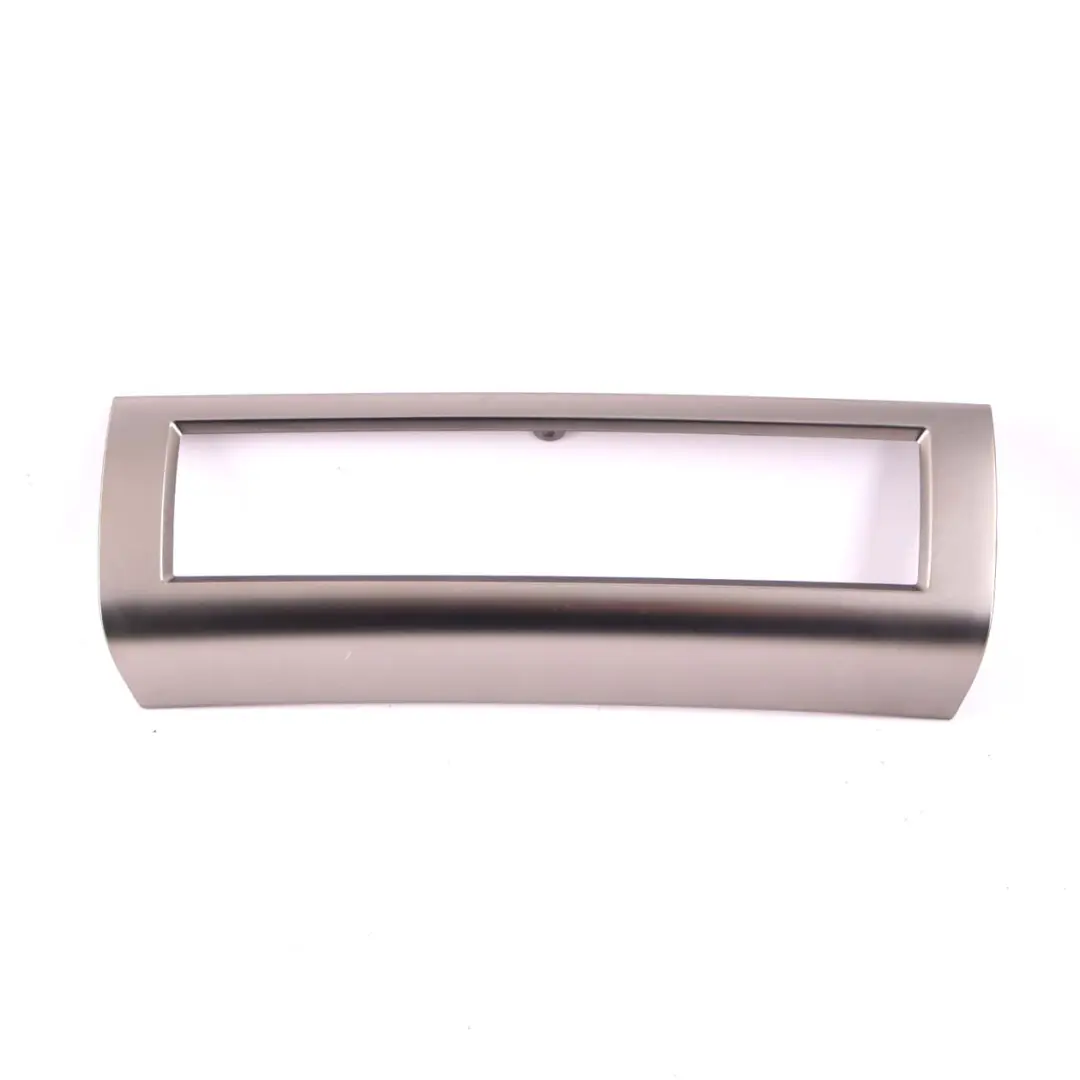 BMW 6 er E63 E64 Dekorblende Frischluftgrill Mitte RUTHENIUM 7072758 - SKU 7076023 - Teilenummer 7076023