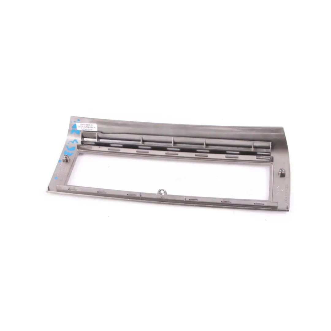 BMW 6 er E63 E64 Dekorblende Frischluftgrill Mitte RUTHENIUM 7072758 - SKU 7076023 - Teilenummer 7076023