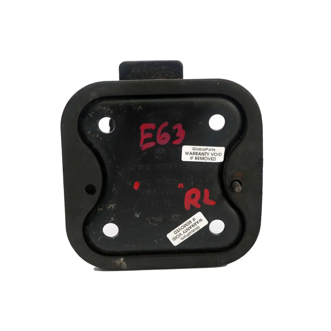 BMW E63 Paraurti posteriore sinistro Elemento Supporto ammortizzatore - SKU 7076033 - Numero di parte 7076033