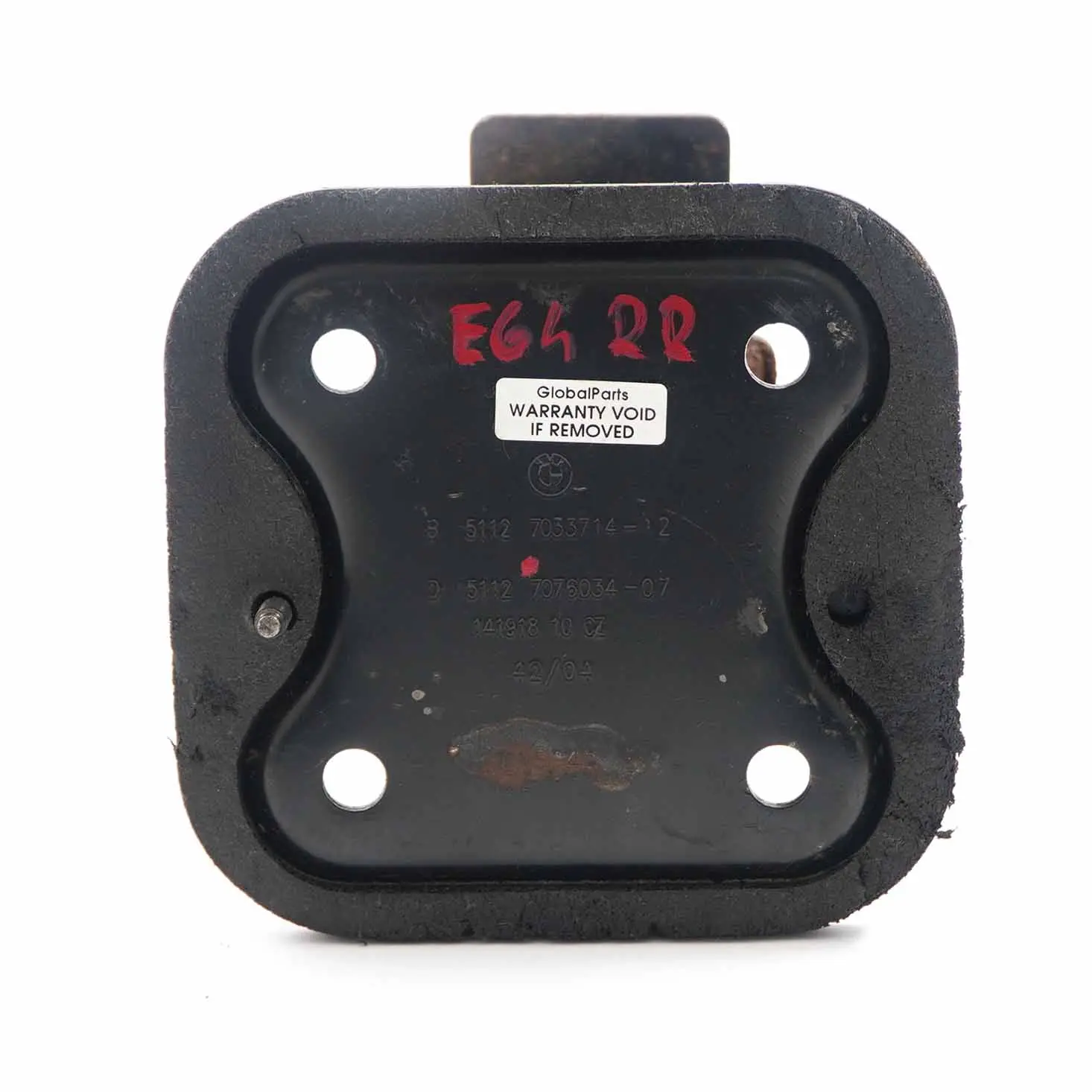 BMW E63 Paraurti Posteriore Destro Elemento Supporto Ammortizzatore 7076034