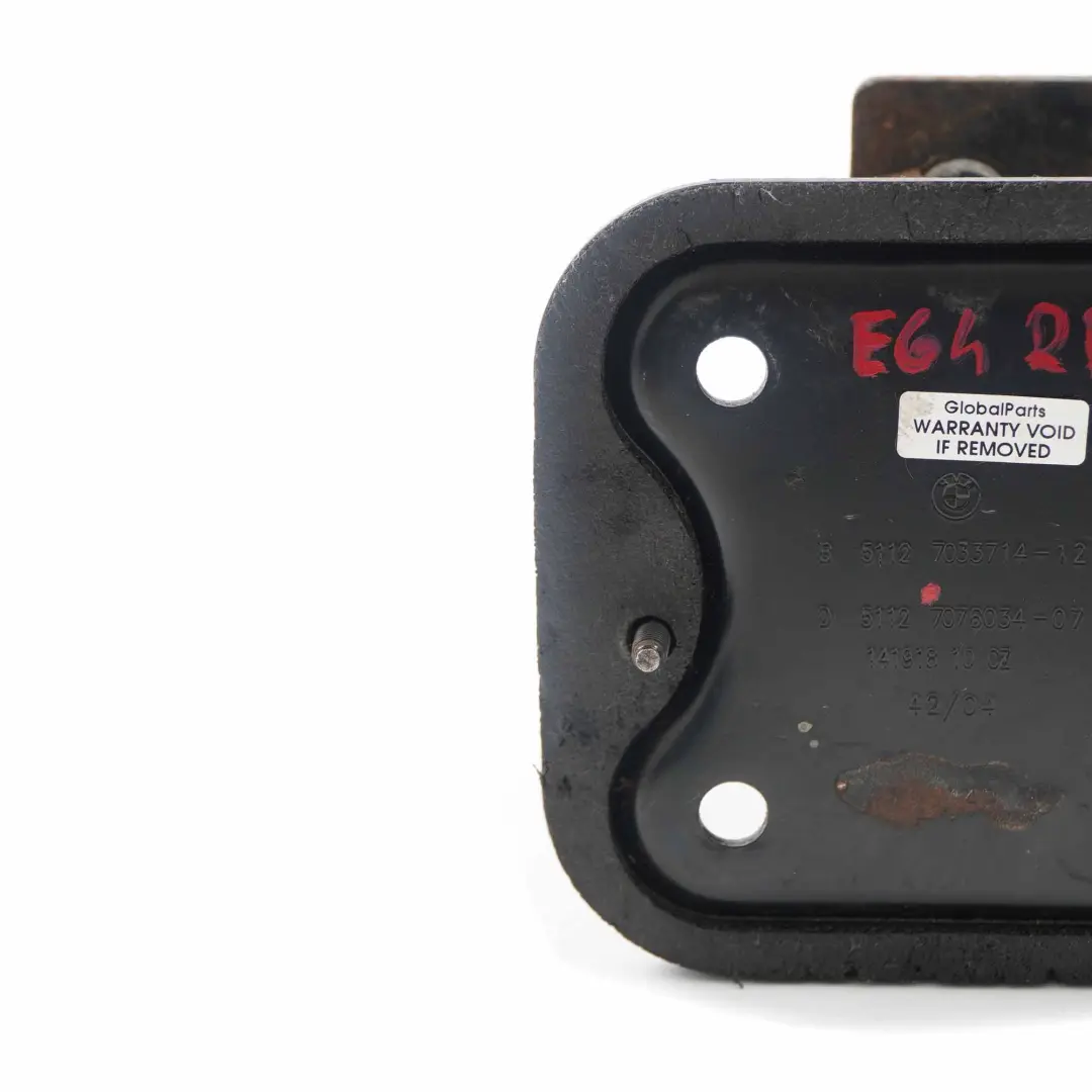 BMW E63 E64 Stoßstange Deformationselement Halterung Hinten Rechts - SKU 7076034 - Teilenummer 7076034