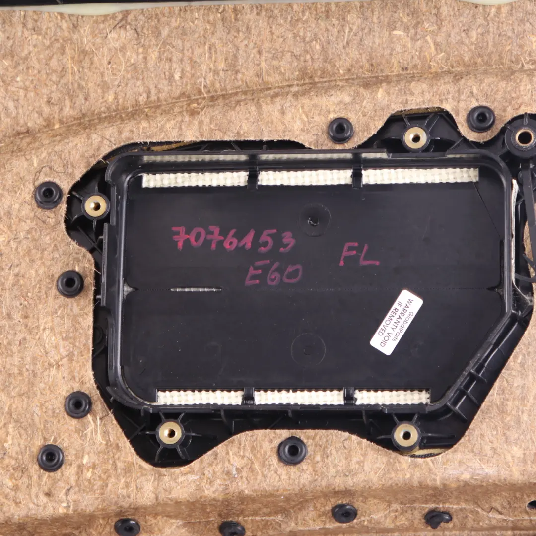 Door Card BMW E60 E61 Cloth Trim Panel Front Left N/S Fabric Edward Anthracite to with Part number 7076153 Door Card BMW E60 E61 Cloth Trim Panel Front Left N/S Fabric Edward Anthracite - SKU 7076153 - Part number 7076153