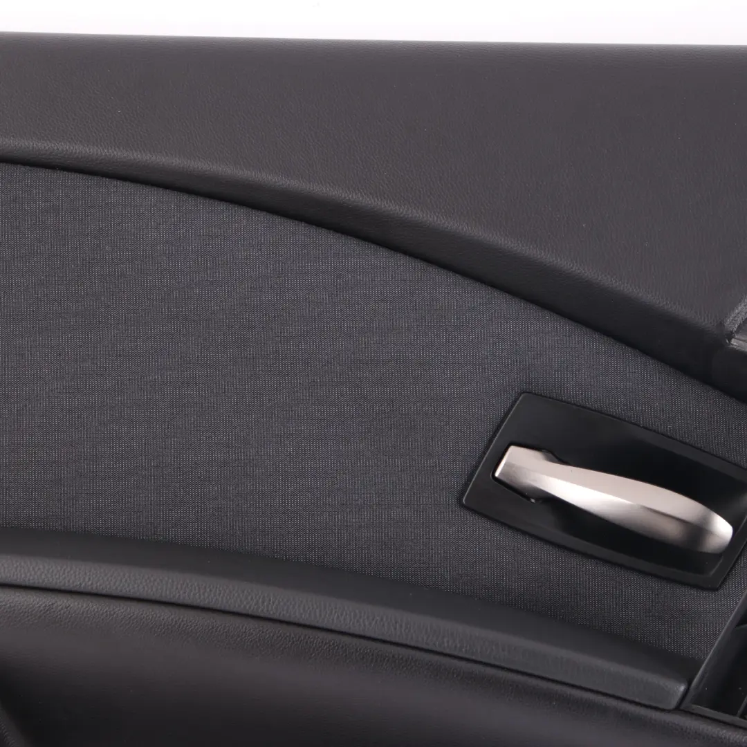 Door Card BMW E60 E61 Cloth Trim Panel Front Left N/S Fabric Edward Anthracite to with Part number 7076153 Door Card BMW E60 E61 Cloth Trim Panel Front Left N/S Fabric Edward Anthracite - SKU 7076153 - Part number 7076153