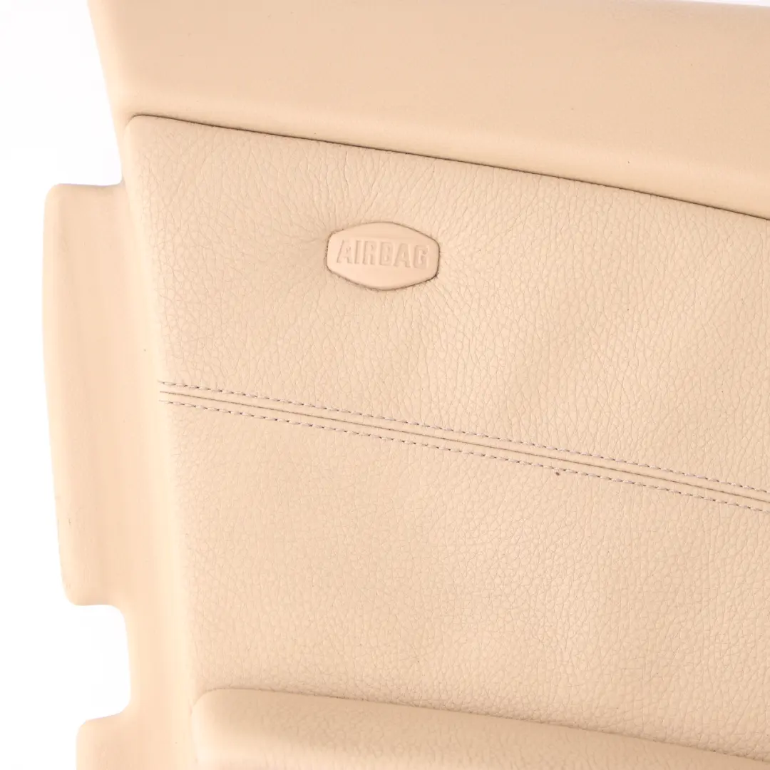 Front Left N/S Door Card Trim Panel Beige Leather to BMW 5 E60 E61 with Part number 7076167 BMW 5 E60 E61 Front Left N/S Door Card Trim Panel Beige Leather - SKU 7076167 - Part number 7076167