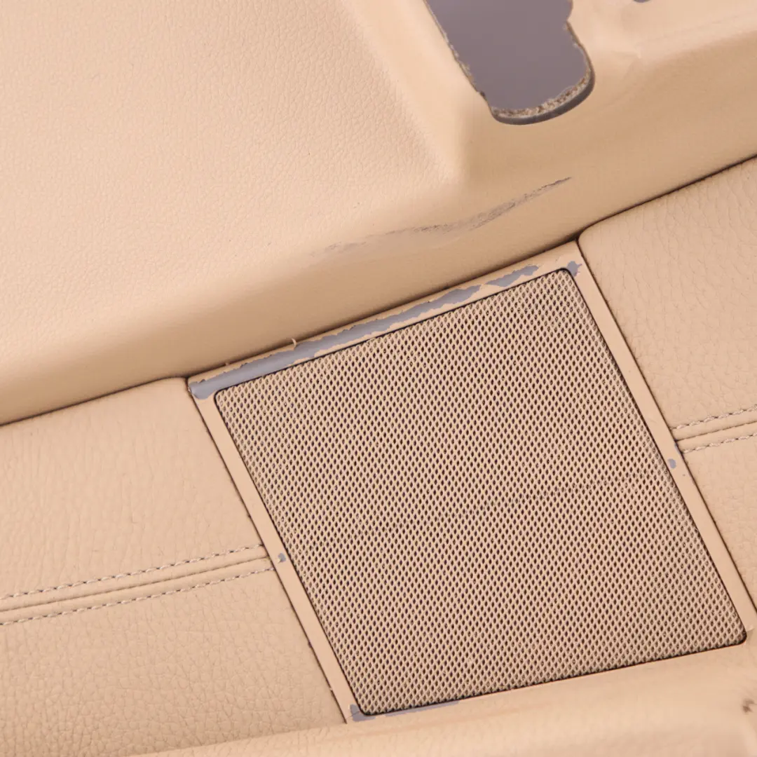 Front Right O/S Door Card Side Panel Trim Panel Beige Leather to BMW 5 E60 E61 with Part number 7076168 BMW 5 E60 E61 Front Right O/S Door Card Side Panel Trim Panel Beige Leather - SKU 7076168 - Part number 7076168