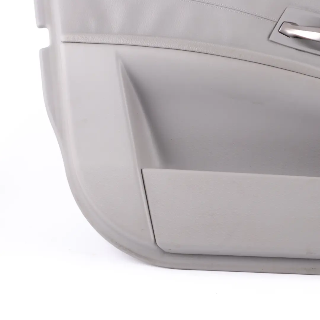 BMW E60 E61 Door Card Lining Leather Trim Panel Front Left N/S Grey - SKU 7076169-1 - Part number 7076169
