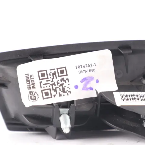 Door Handle Pull Inside Left N/S Trim Grey Ruthenium 7034287 to BMW E60 E61 with Part number 7076251 BMW E60 E61 Door Handle Pull Inside Left N/S Trim Grey Ruthenium 7034287 - SKU 7076251 - Part number 7076251