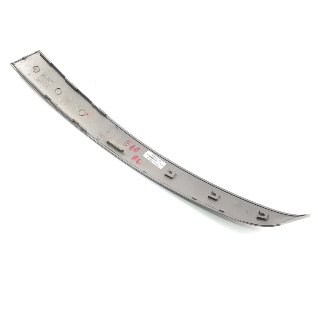 BMW 5 Series E60 E61 Handle Upper Trim Front Left Titan II Dunkel N/S - SKU 7076297 - Part number 7076297