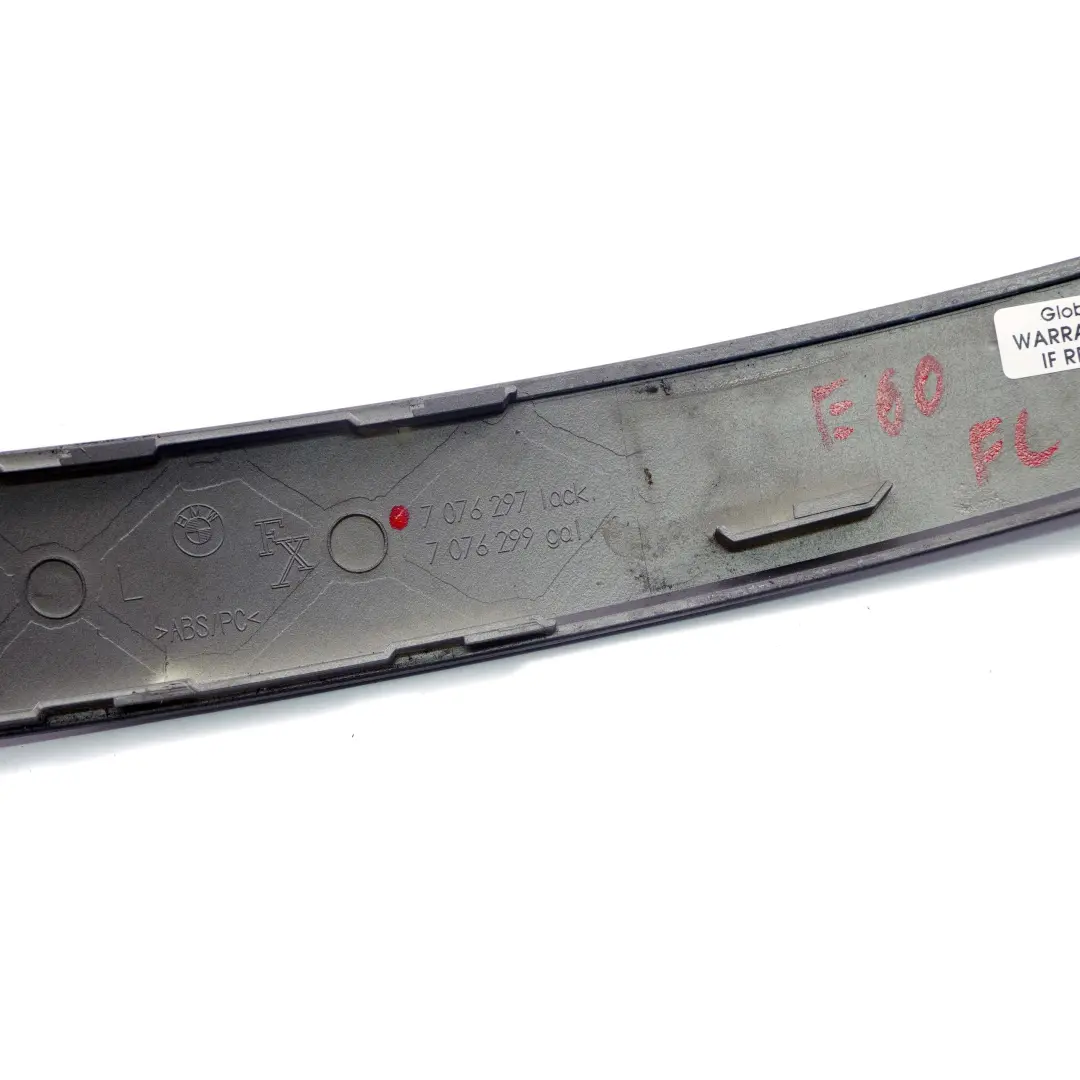 BMW 5 er E60 E61 Griff Oberteil Abdeckung Vorne Links Titan II Dunkel - SKU 7076297 - Teilenummer 7076297