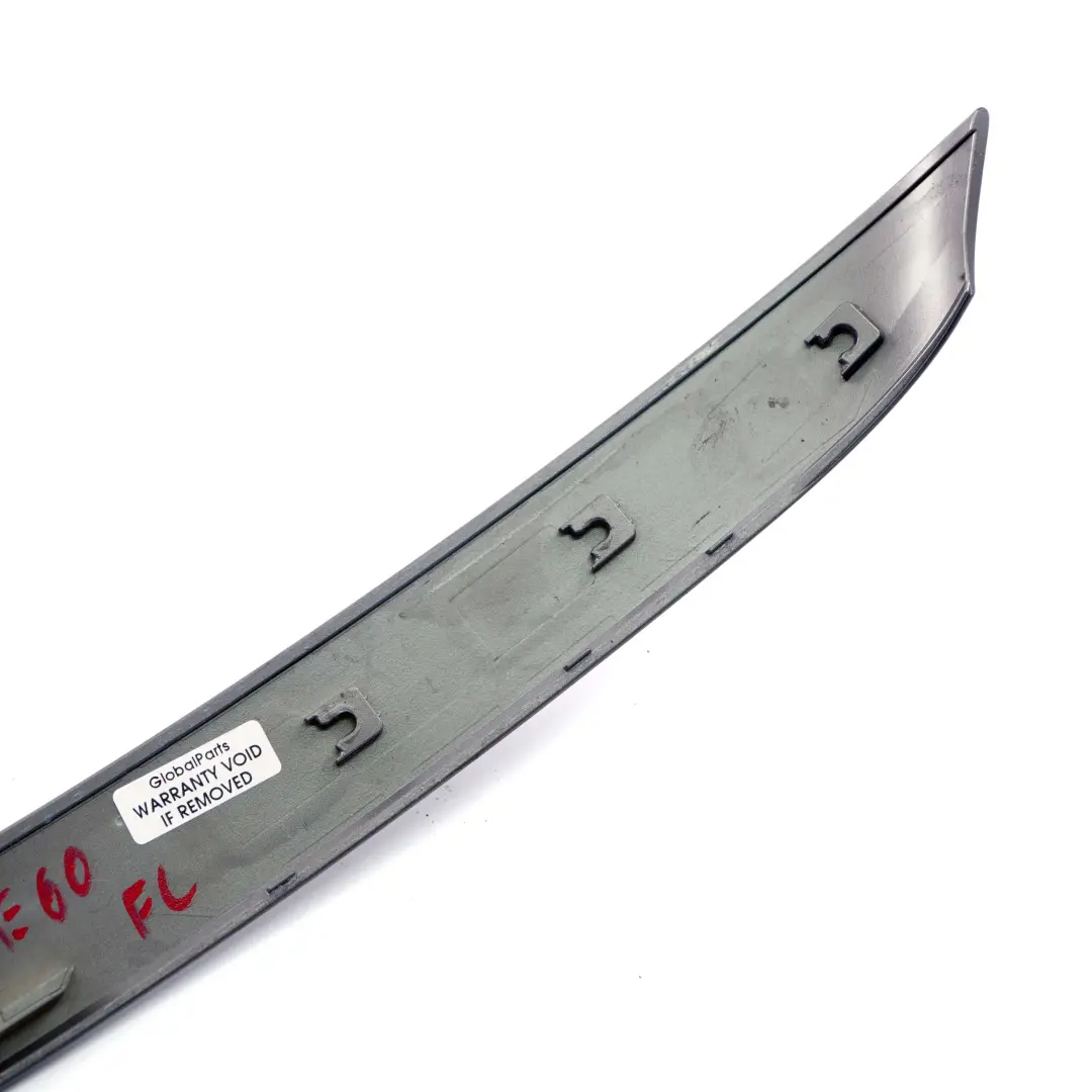 Handle Upper Trim Front Left Titan II Dunkel N/S to BMW 5 Series E60 E61 with Part number 7076297 BMW 5 Series E60 E61 Handle Upper Trim Front Left Titan II Dunkel N/S - SKU 7076297 - Part number 7076297