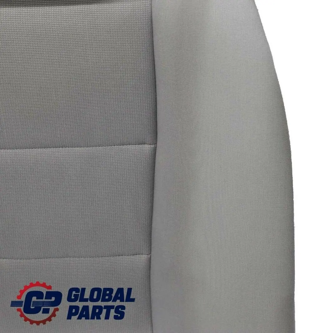 BMW 5 er E60 Bezug Lehne Grau Stoff Fabric Rückenlehne Sitz Hinten - SKU 7076309 - Teilenummer 7076501